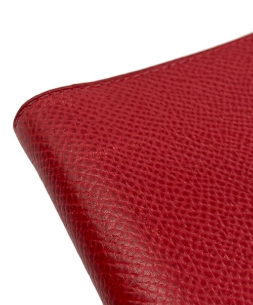HERMES（エルメス）HERMES (エルメス) 手帳カバー レッドの古着・服飾アイテム