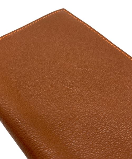 HERMES（エルメス）HERMES (エルメス) 手帳カバー ブラウンの古着・服飾アイテム