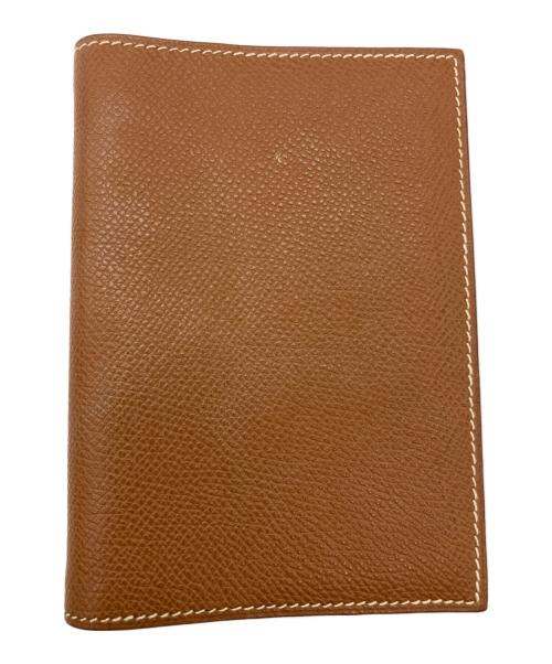 HERMES（エルメス）HERMES (エルメス) 手帳カバー ブラウンの古着・服飾アイテム