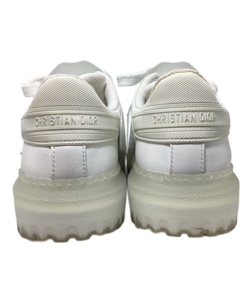 Christian Dior（クリスチャン ディオール）Christian Dior (クリスチャン ディオール) DIOR-ID(ディオールアイディー) レザーラバースニーカー ホワイト サイズ:34の古着・服飾アイテム