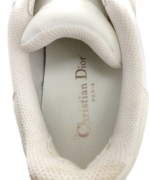Christian Dior（クリスチャン ディオール）Christian Dior (クリスチャン ディオール) DIOR-ID(ディオールアイディー) レザーラバースニーカー ホワイト サイズ:34の古着・服飾アイテム