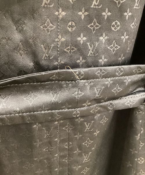 LOUIS VUITTON（ルイ ヴィトン）LOUIS VUITTON (ルイ ヴィトン) モノグラムファーコート ブラック サイズ:34の古着・服飾アイテム