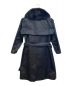 LOUIS VUITTON (ルイ ヴィトン) モノグラムファーコート ブラック サイズ:34：150000円
