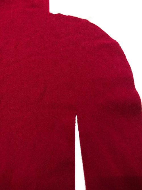 ISSEY MIYAKE（イッセイミヤケ）ISSEY MIYAKE (イッセイミヤケ) タートルネックニット レッド サイズ:2の古着・服飾アイテム