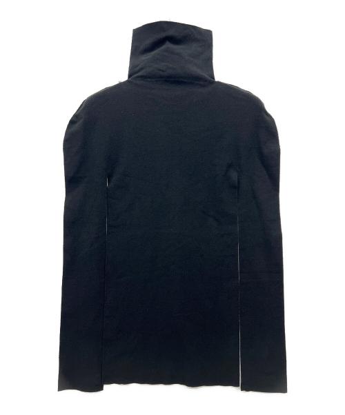 ISSEY MIYAKE（イッセイミヤケ）ISSEY MIYAKE (イッセイミヤケ) タートルネックニット ブラック サイズ:2の古着・服飾アイテム