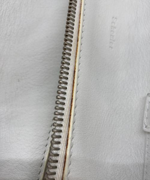 PROENZA SCHOULER（プロエンザ スクーラー）PROENZA SCHOULER (プロエンザ スクーラー) レザーバッグ ホワイトの古着・服飾アイテム