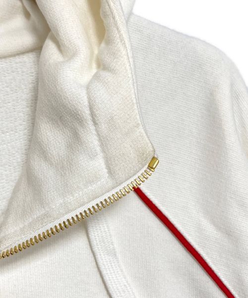 GUCCI（グッチ）GUCCI (グッチ) ウェブ＆GUCCI ラベル付き スウェットシャツ アイボリー サイズ:XLの古着・服飾アイテム
