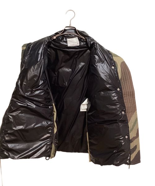 sacai（サカイ）sacai (サカイ) KAWS (カウズ) Padded Blouson(パテッドブルゾン) グリーン サイズ:2の古着・服飾アイテム