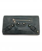 BALENCIAGAバレンシアガ）の古着「長財布」｜ブルー