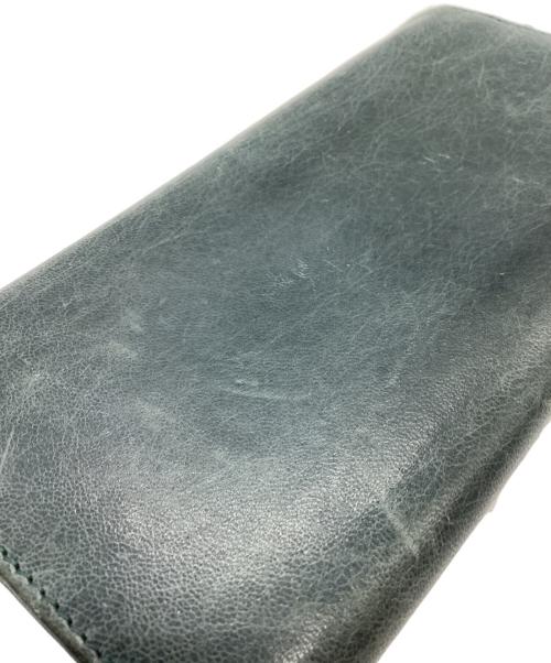 BALENCIAGA（バレンシアガ）BALENCIAGA (バレンシアガ) 長財布 ブルーの古着・服飾アイテム