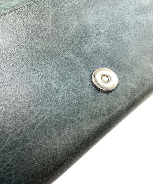 BALENCIAGA（バレンシアガ）BALENCIAGA (バレンシアガ) 長財布 ブルーの古着・服飾アイテム