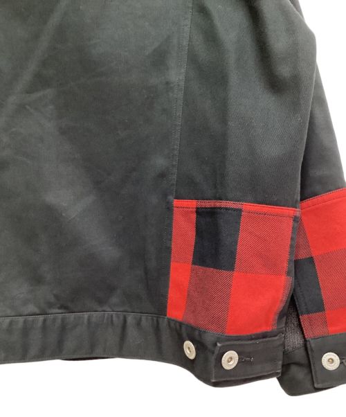 COMME des GARCONS HOMME（コムデギャルソン オム）COMME des GARCONS HOMME (コムデギャルソン オム) 23AW パッチワークデニムジャケット ブラック サイズ:Sの古着・服飾アイテム