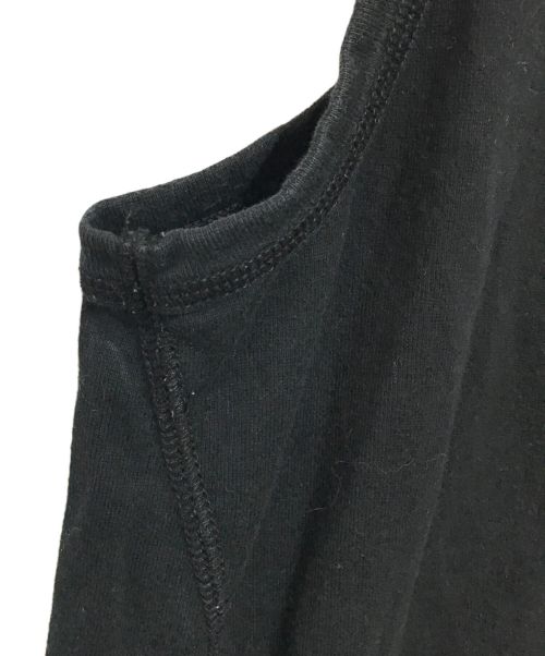 SYUMAN.（シュウマン）SYUMAN. (シュウマン) ツイストタンクトップ ブラック サイズ:2の古着・服飾アイテム