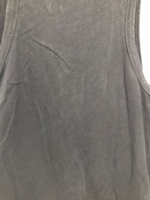 SYUMAN.（シュウマン）SYUMAN. (シュウマン) ツイストタンクトップ ブラック サイズ:2の古着・服飾アイテム