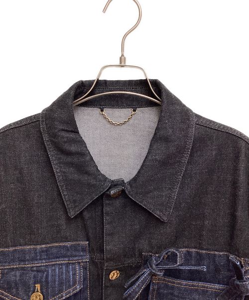 LOUIS VUITTON（ルイ ヴィトン）LOUIS VUITTON (ルイ ヴィトン) 22AW Karakoram denim jacket（カラコラムデニムジャケット） インディゴ サイズ:54の古着・服飾アイテム