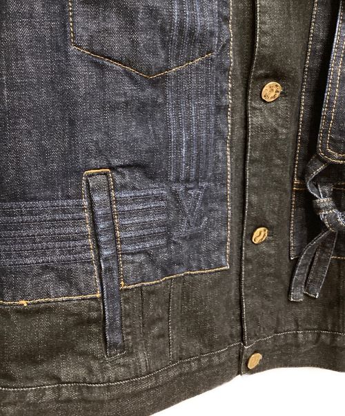 LOUIS VUITTON（ルイ ヴィトン）LOUIS VUITTON (ルイ ヴィトン) 22AW Karakoram denim jacket（カラコラムデニムジャケット） インディゴ サイズ:54の古着・服飾アイテム