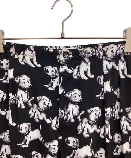 CELINE（セリーヌ）CELINE (セリーヌ) Amy Dorian (エイミー・ドリアン) CELINE ×Amy Dorian Easy pants（セリーヌ×エイミー・ドリアン イージーパンツ） ブラック サイズ:48の古着・服飾アイテム