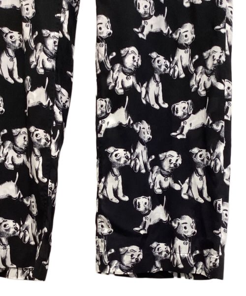 CELINE（セリーヌ）CELINE (セリーヌ) Amy Dorian (エイミー・ドリアン) CELINE ×Amy Dorian Easy pants（セリーヌ×エイミー・ドリアン イージーパンツ） ブラック サイズ:48の古着・服飾アイテム