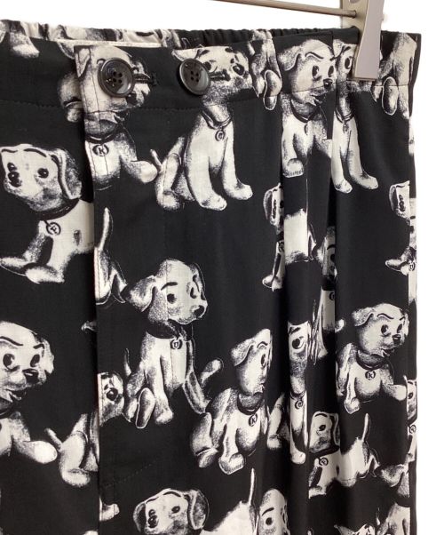 CELINE（セリーヌ）CELINE (セリーヌ) Amy Dorian (エイミー・ドリアン) CELINE ×Amy Dorian Easy pants（セリーヌ×エイミー・ドリアン イージーパンツ） ブラック サイズ:48の古着・服飾アイテム