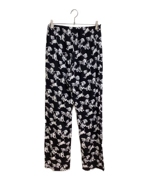 CELINE（セリーヌ）CELINE (セリーヌ) Amy Dorian (エイミー・ドリアン) CELINE ×Amy Dorian Easy pants（セリーヌ×エイミー・ドリアン イージーパンツ） ブラック サイズ:48の古着・服飾アイテム