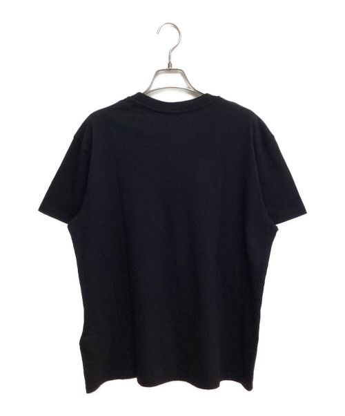VALENTINO（ヴァレンティノ）VALENTINO (ヴァレンティノ) 23SS Flower decoration t-shit（フラワー装飾Tシャツ） ブラック サイズ:Lの古着・服飾アイテム