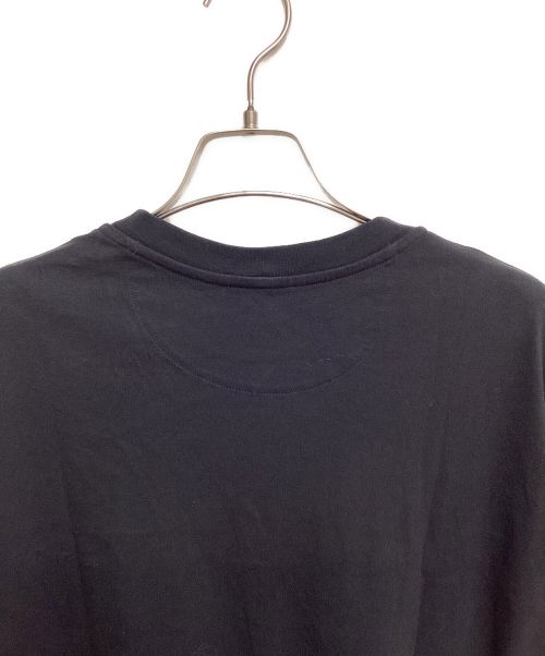 VALENTINO（ヴァレンティノ）VALENTINO (ヴァレンティノ) 23SS Flower decoration t-shit（フラワー装飾Tシャツ） ブラック サイズ:Lの古着・服飾アイテム
