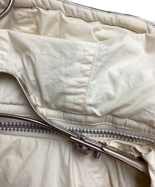 ISSEY MIYAKE（イッセイミヤケ）ISSEY MIYAKE (イッセイミヤケ) ISSEY SPORT (イッセイスポーツ) Cotton Down Jacket （コットンダウンジャケット） ホワイト サイズ:9の古着・服飾アイテム
