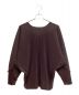 HOMME PLISSE ISSEY MIYAKE (オムプリッセ イッセイ ミヤケ) 23SS Fringe pullover pleat cut and sew（フリンジプルオーバープリーツカットソー） ワインレッド サイズ:4：45000円