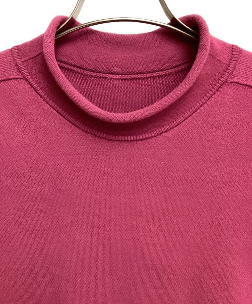 HOMME PLISSE ISSEY MIYAKE（オム プリッセ イッセイ ミヤケ）HOMME PLISSE ISSEY MIYAKE (オムプリッセ イッセイ ミヤケ) Inside out turtleneck knit（インサイドアウトタートルネックニット） ピンク サイズ:サイズ表記なしの古着・服飾アイテム