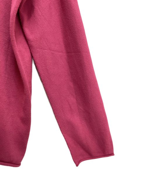 HOMME PLISSE ISSEY MIYAKE（オム プリッセ イッセイ ミヤケ）HOMME PLISSE ISSEY MIYAKE (オムプリッセ イッセイ ミヤケ) Inside out turtleneck knit（インサイドアウトタートルネックニット） ピンク サイズ:サイズ表記なしの古着・服飾アイテム