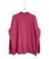HOMME PLISSE ISSEY MIYAKE (オムプリッセ イッセイ ミヤケ) Inside out turtleneck knit（インサイドアウトタートルネックニット） ピンク サイズ:サイズ表記なし：12000円