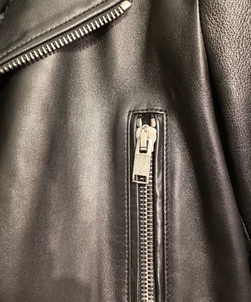Saint Laurent Paris（サンローランパリ）Saint Laurent Paris (サンローランパリ) クラシックモーターサイクルライダースレザージャケット ブラック サイズ:38の古着・服飾アイテム