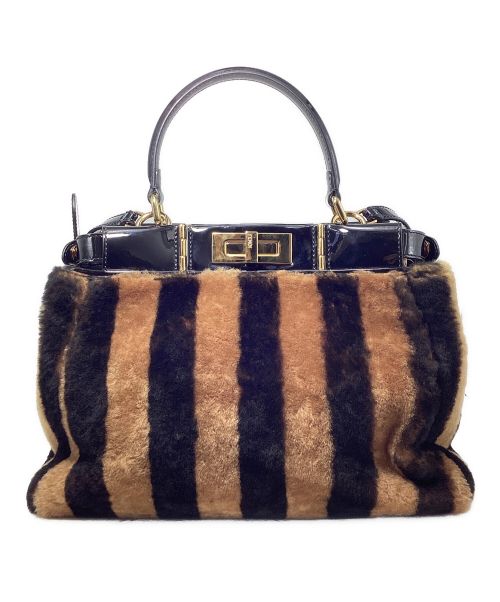 FENDI（フェンディ）FENDI (フェンディ) ピーカブー レギュラー ペカンの古着・服飾アイテム