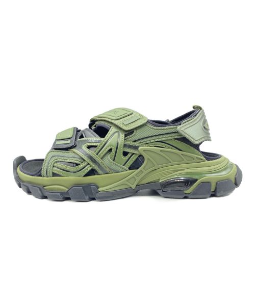 BALENCIAGA（バレンシアガ）BALENCIAGA (バレンシアガ) TRACK SANDAL グリーン サイズ:42の古着・服飾アイテム