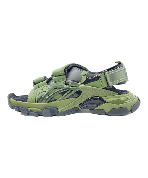 BALENCIAGA（バレンシアガ）BALENCIAGA (バレンシアガ) TRACK SANDAL グリーン サイズ:42の古着・服飾アイテム