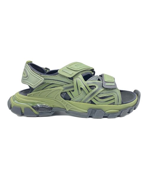 BALENCIAGA（バレンシアガ）BALENCIAGA (バレンシアガ) TRACK SANDAL グリーン サイズ:42の古着・服飾アイテム