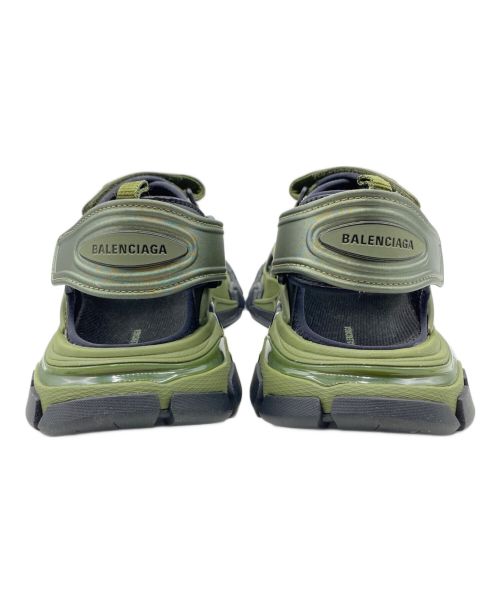 BALENCIAGA（バレンシアガ）BALENCIAGA (バレンシアガ) TRACK SANDAL グリーン サイズ:42の古着・服飾アイテム
