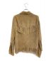 Saint Laurent Paris (サンローランパリ) 15SS フリンジレザージャケット ブラウン サイズ:36：55000円