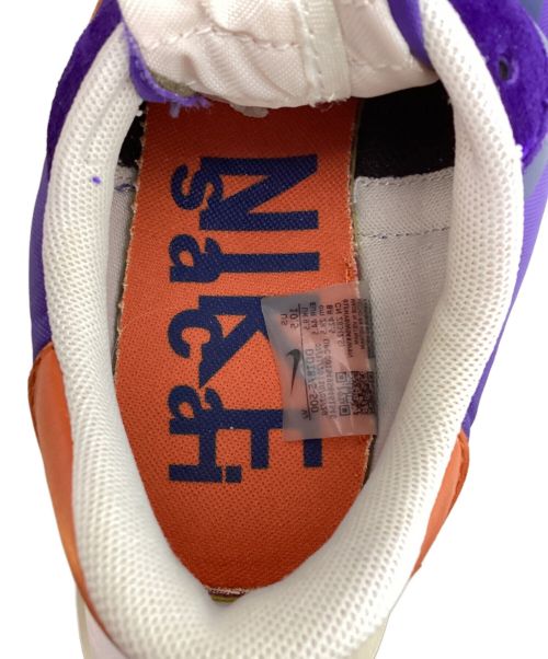 NIKE（ナイキ）NIKE (ナイキ) sacai (サカイ) VAPOR WAFFLE 'Dark Iris'(ヴェイパーワッフルダークアイリス) ブルー×パープル サイズ:28.5の古着・服飾アイテム