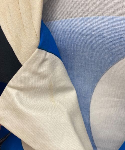 LOUIS VUITTON（ルイ ヴィトン）LOUIS VUITTON (ルイ ヴィトン) PRINTED SHORT SLEEVE COTTON SHIRT（プリントショートスリーブコットンシャツ） ブルー サイズ:XSの古着・服飾アイテム