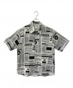 MILK BOYミルクボーイ）の古着「CHERRY TALES SHIRTS」｜ホワイト