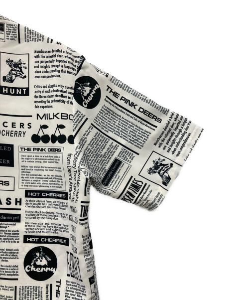 MILK BOY（ミルクボーイ）MILK BOY (ミルクボーイ) CHERRY TALES SHIRTS ホワイト サイズ:FREEの古着・服飾アイテム