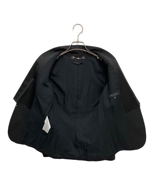 GUCCI（グッチ）GUCCI (グッチ) スモーキングジャケット ブラック サイズ:38の古着・服飾アイテム