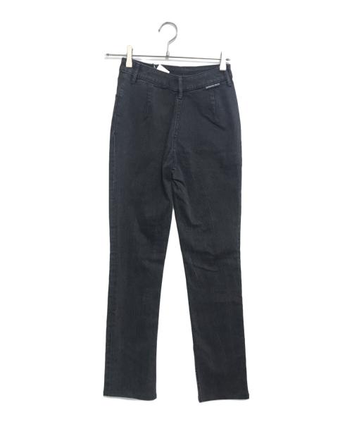 ALEXANDER WANG（アレキサンダー・ワン）ALEXANDER WANG (アレキサンダーワン) デニムパンツ ブラック サイズ:25 未使用品の古着・服飾アイテム