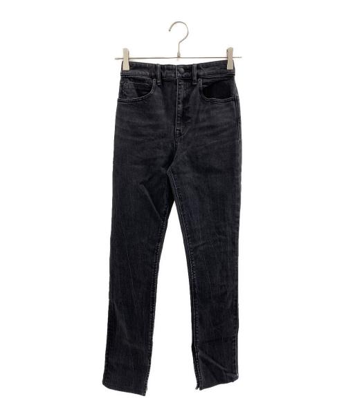 ALEXANDER WANG（アレキサンダー・ワン）ALEXANDER WANG (アレキサンダー・ワン) デニムパンツ ブラック サイズ:25の古着・服飾アイテム
