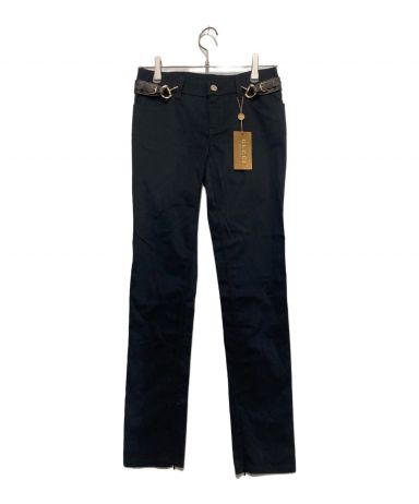 中古・古着通販】GUCCI (グッチ) ホースビットデザインパンツ ブラック