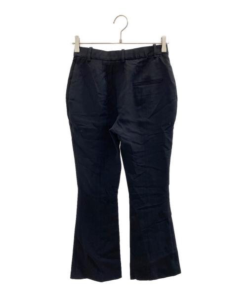 ALEXANDER McQUEEN（アレキサンダーマックイーン）ALEXANDER McQUEEN (アレキサンダーマックイーン) フレアスラックス ブラック サイズ:36 未使用品の古着・服飾アイテム
