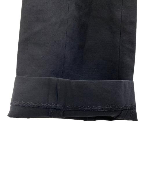 ALEXANDER McQUEEN（アレキサンダーマックイーン）ALEXANDER McQUEEN (アレキサンダーマックイーン) フレアスラックス ブラック サイズ:36 未使用品の古着・服飾アイテム