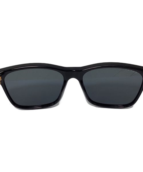GUCCI（グッチ）GUCCI (グッチ) スクエアサングラス ブラック サイズ:57□17の古着・服飾アイテム