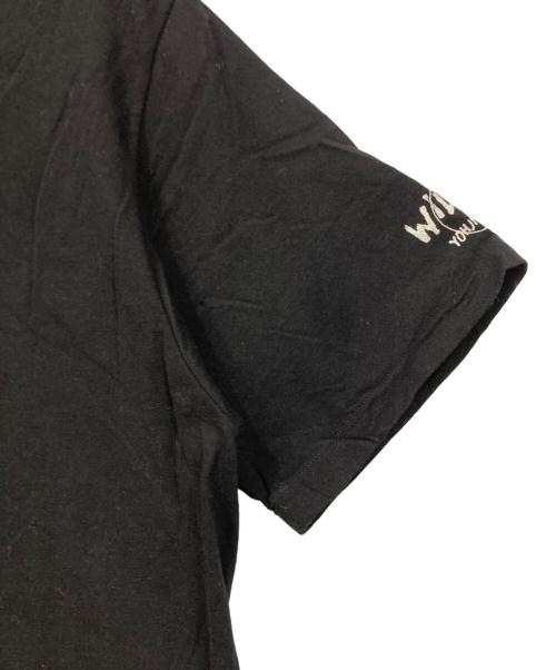 WILDSIDE YOHJIYAMAMOTO（ワイルドサイド ヨウジヤマモト）WILDSIDE YOHJIYAMAMOTO (ワイルドサイド ヨウジヤマモト) カットソー ブラック サイズ:Lサイズの古着・服飾アイテム